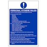 Personal Hygiene Rules - Portrait