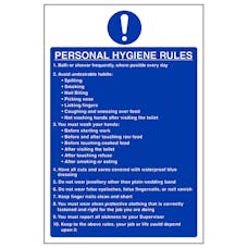 Personal Hygiene Rules
