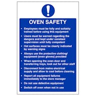 Oven Safety - Portrait