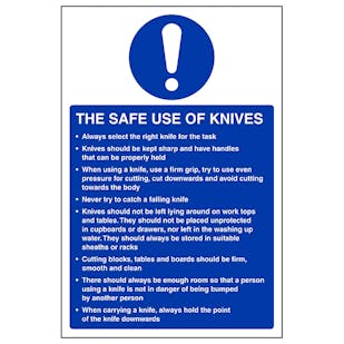 The Safe Use Of Knives - Portrait