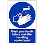 Wash Your Hands - Cooked Meat - Portrait