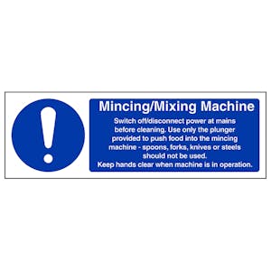 Mincing and Mixing Machine - Landscape