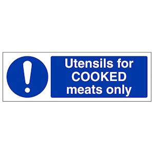 Utensils For Cooked Meats Only - Magnetic