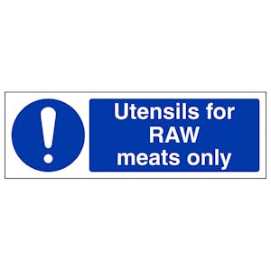 Utensils For Raw Meats Only - Magnetic