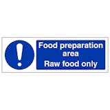 Food Preparation Area - Raw Food - Landscape