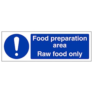 Food Preparation Area - Raw Food - Landscape