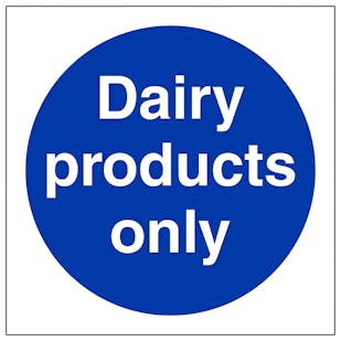 Dairy Products Only