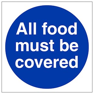 All Food Must Be Covered - Square