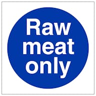 Raw Meat Only - Square - Magnetic