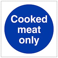 Cooked Meat Only