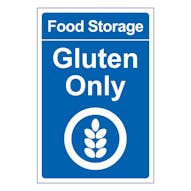 Food Storage Gluten Only - Portrait