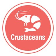 Crustaceans Allergen - 25mm Stickers