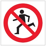 No Running Symbol