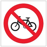 No Pedestrian Access Prohibition Signs- No Stock Vector (Royalty Free