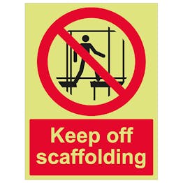 GITD Keep Off Scaffolding