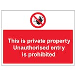 Unauthorised Persons Prohibited
