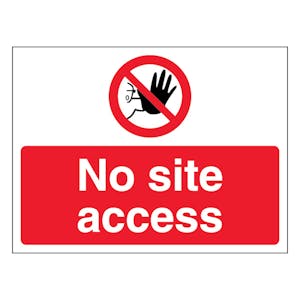 No Site Access - Landscape