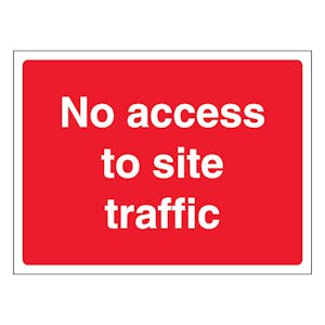 No Access To Site Traffic - Landscape