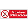 Do Not Use Mobile Phones - Landscape