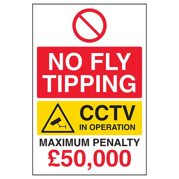 no-fly-tipping-cctv-in-operation-maximum-penalty-50-000-safety-signs