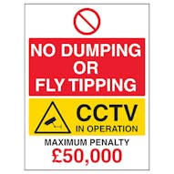 Fly Tipping Signs