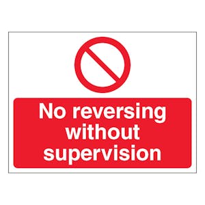 No Reversing Without Supervision