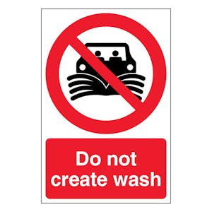 Do Not Create Wash - Portrait