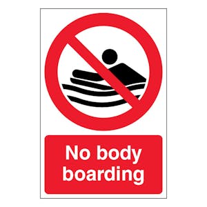 No Body Boarding - Portrait