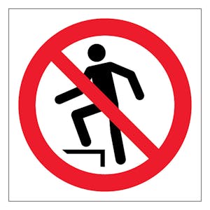 Do Not Step - Symbol Only