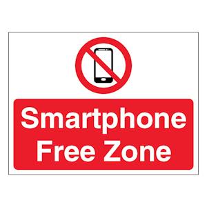 Smartphone Phone Free Zone - Landscape