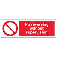 No Reversing Without Supervision - Landscape