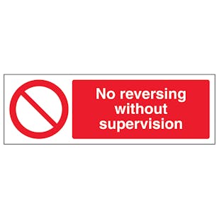 No Reversing Without Supervision - Landscape