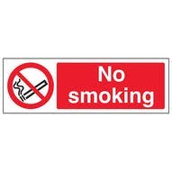 Eco-Friendly No Smoking Signs