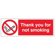 Thank You For Not Smoking - Landscape