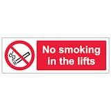 No Smoking In The Lifts - Landscape