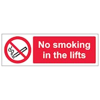 No Smoking In The Lifts
