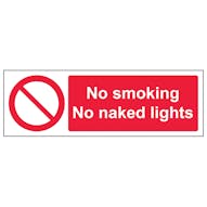 No Smoking/No Naked Lights - Landscape