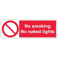 No Smoking/No Naked Lights - Landscape