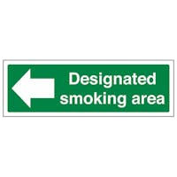 Designated Smoking Area - Left