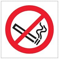 No Smoking Symbol - Window Sticker