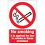 No Smoking In These Premises - Portrait