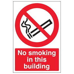 No Smoking In This Building