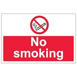 No Smoking - Large Landscape