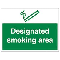 Smoking Area Signs