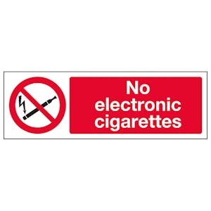 No Electronic Cigarettes