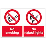 No Smoking / No Naked Lights