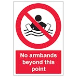 No Armbands Beyond This Point - Portrait