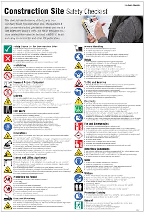 Construction Site Safety Checklist