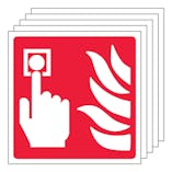 5-Pack Fire Alarm Symbol