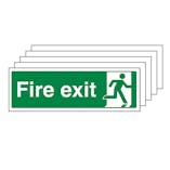 5-Pack Final Fire Exit Man Right